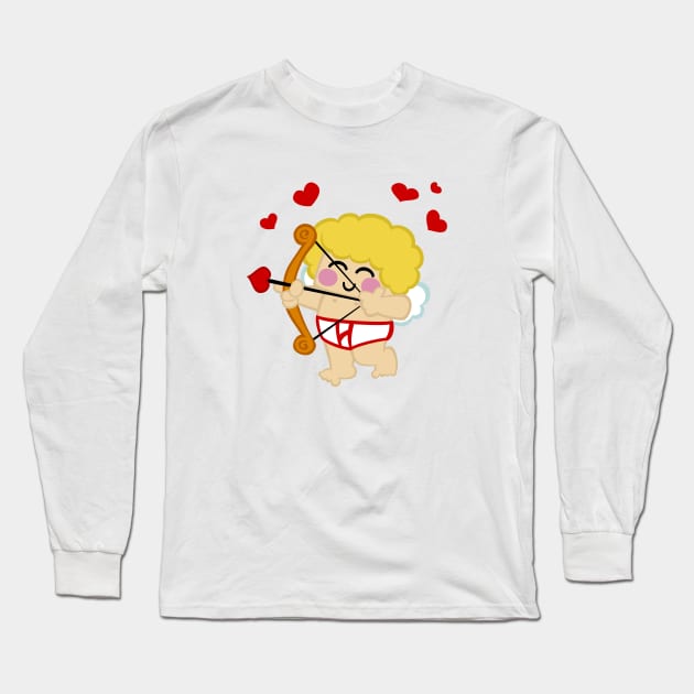 Underwear Cupid Long Sleeve T-Shirt by soniapascual